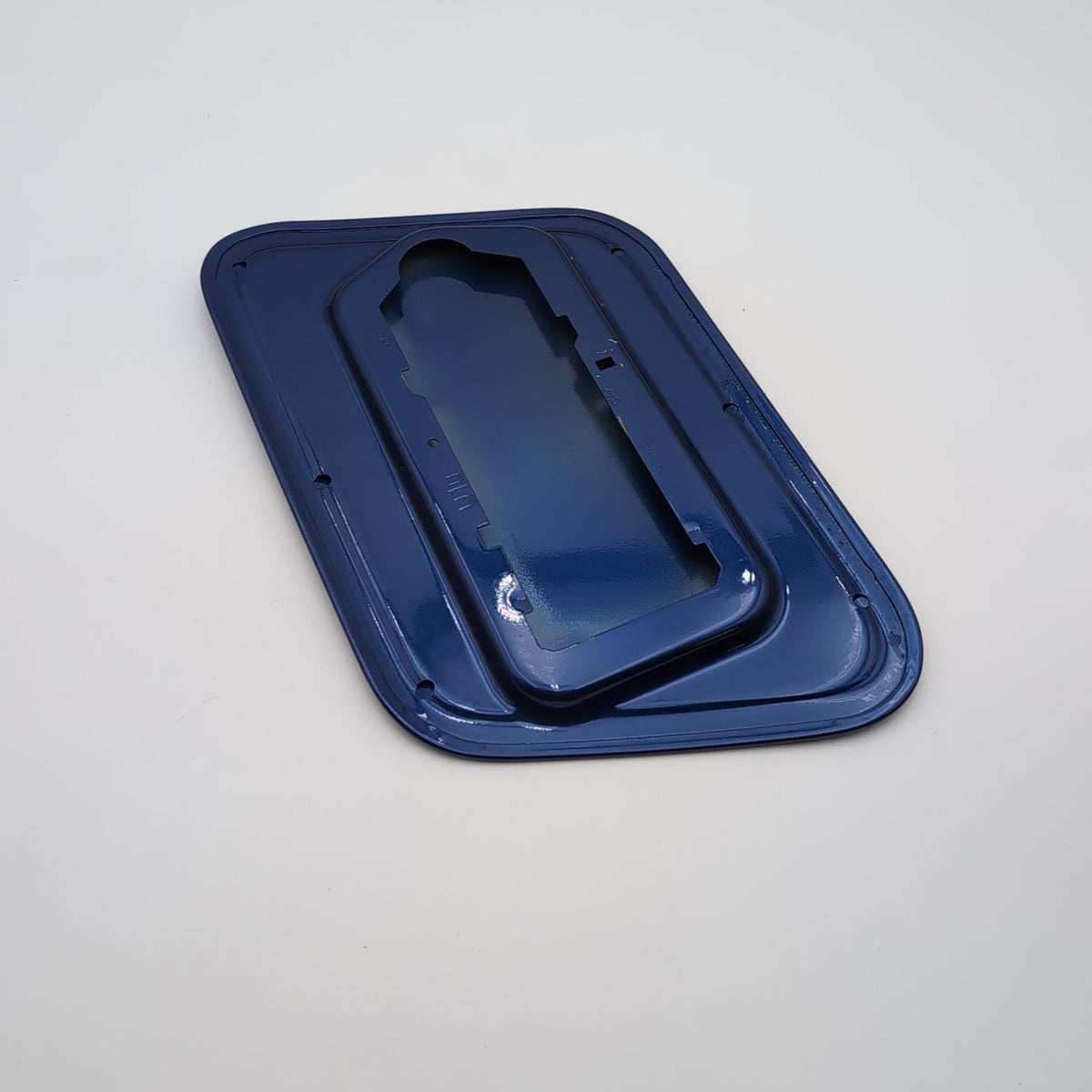 2025 BMW X2 U10 Fuel Tank Door Cover Cap Lid OEM Blue 9625846