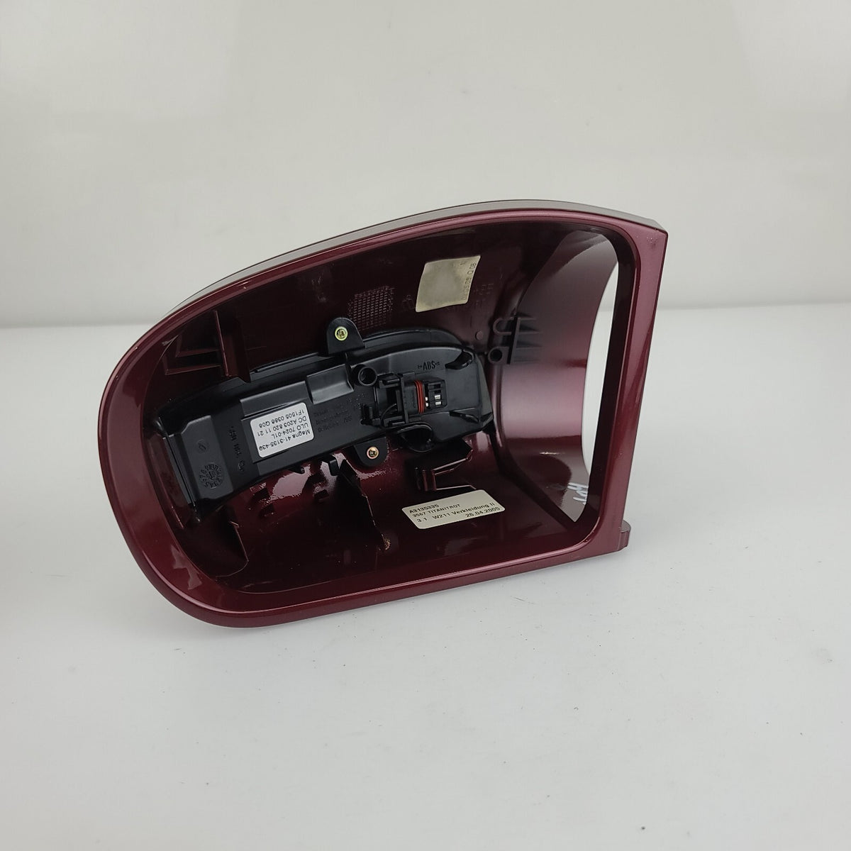 03-06 Fits Mercedes W211 E320 E500 Left Side View Door Mirror Cap Cover Burgundy
