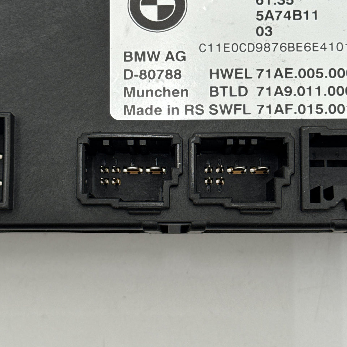 2023 2024 2025 BMW G60 XM X1 X2 X3 Trunk Lid Liftgate Control Module 5A74B11