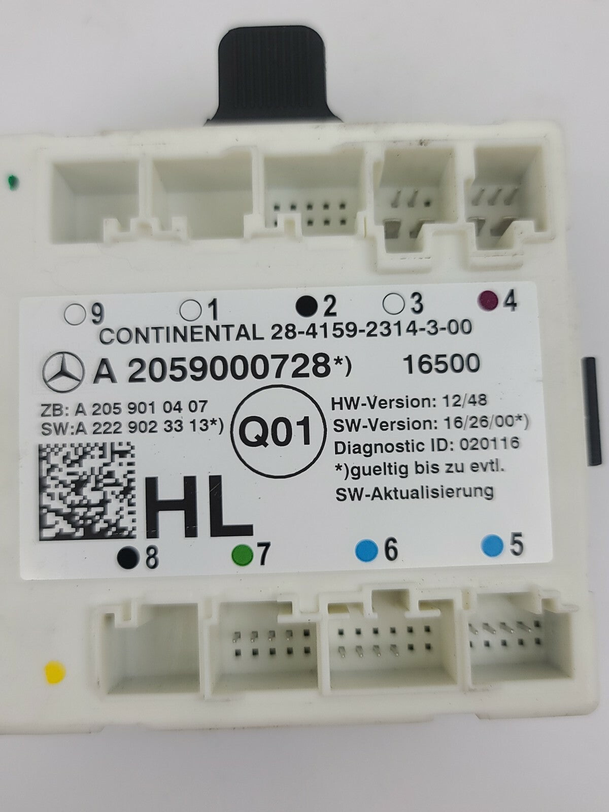 Oem 2016 2017 2018 Mercedes Benz Glc300 Rear Left Door Control Unit A2059000728