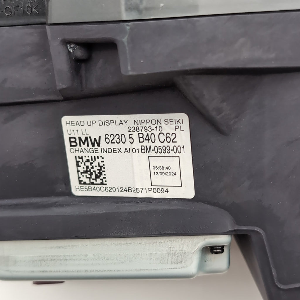 2023 2024 2025 BMW X1 U11 HUD Head Up Display Unit 5B40C62