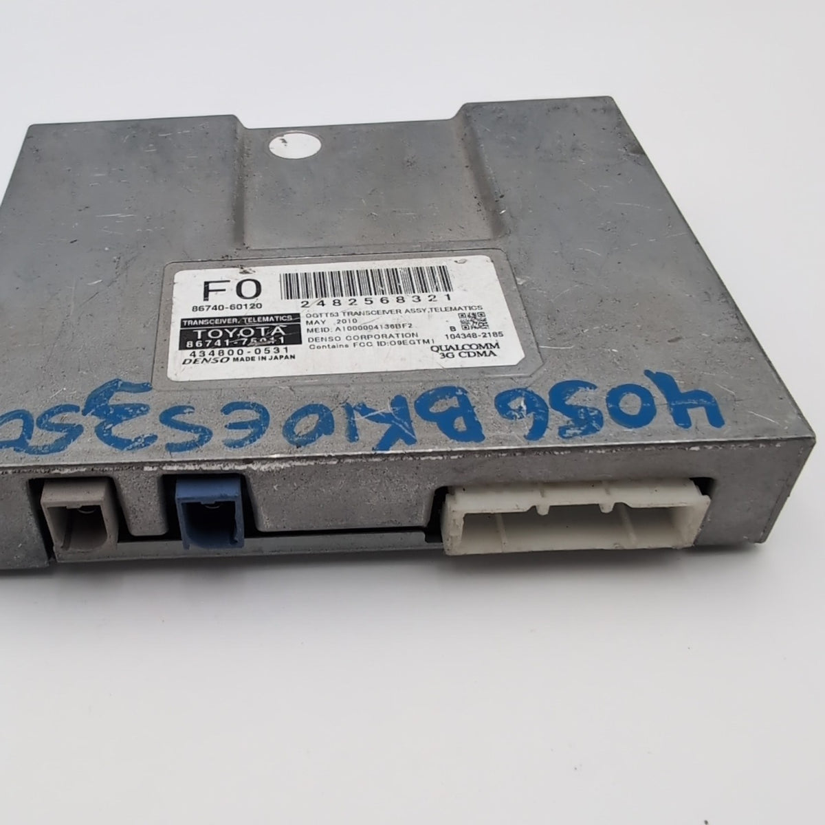 2010 Lexus ES350 RX350 Telematics Transceiver Control Module OEM 86741-75011