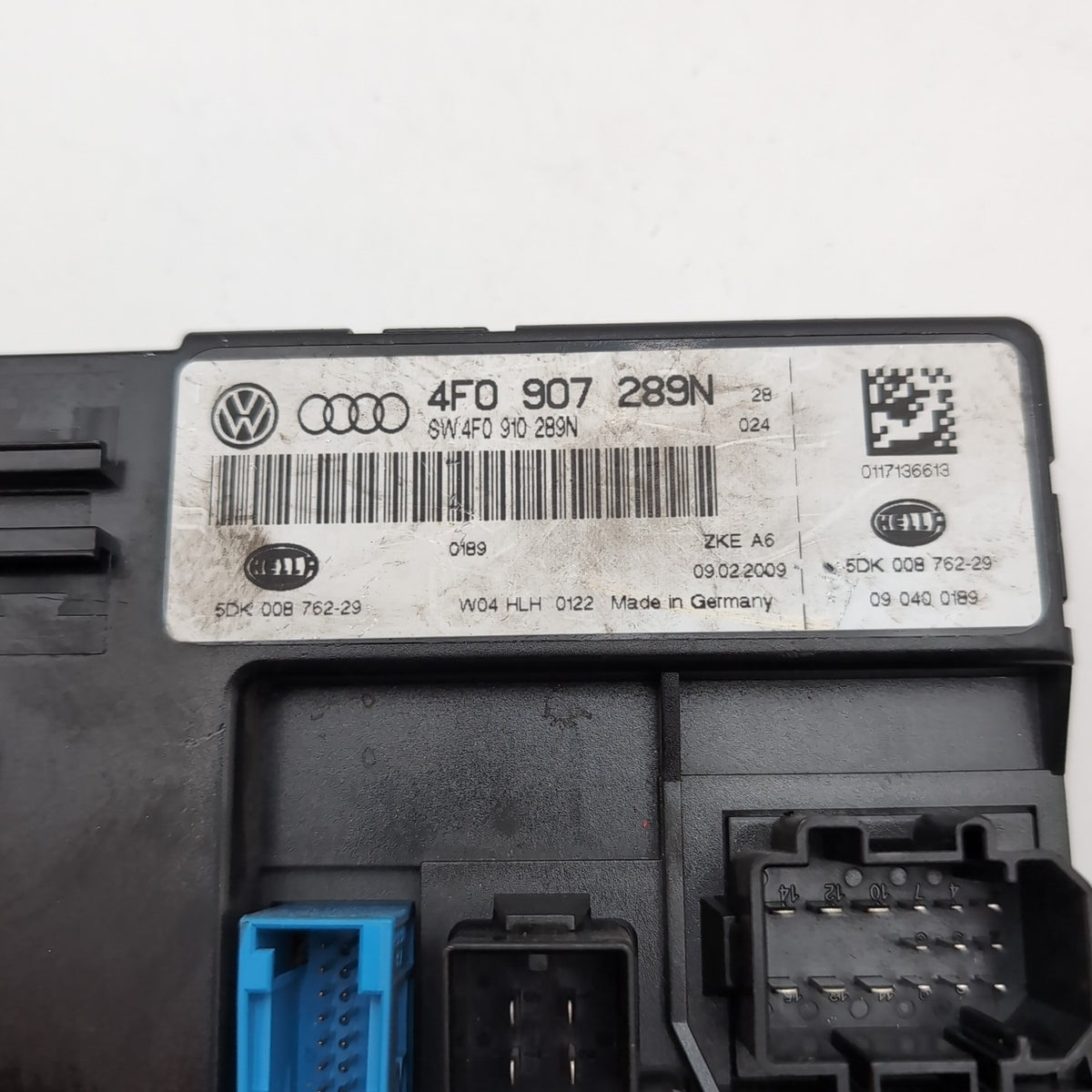 2009 2010 2011 Audi A6 S6 Anti Theft Locking Control Module 4F0907289N