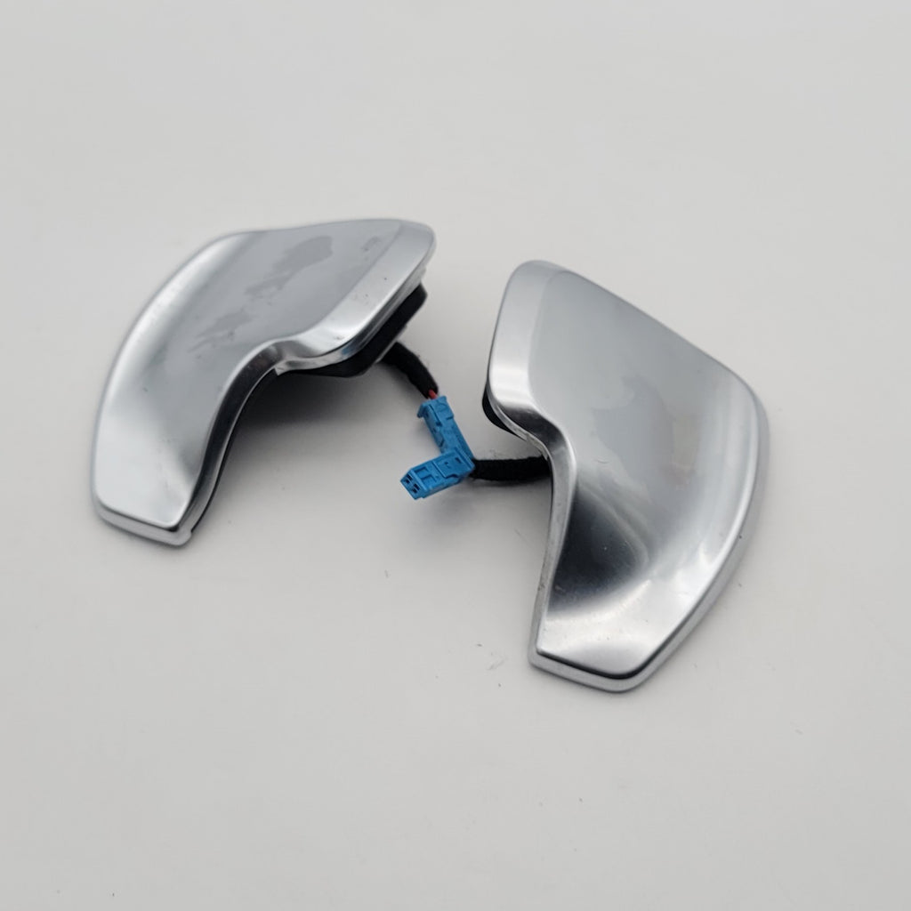 2014- 2016 BMW 428i Steering Wheel Paddle Shifter Set Up Down 62563402 62563403