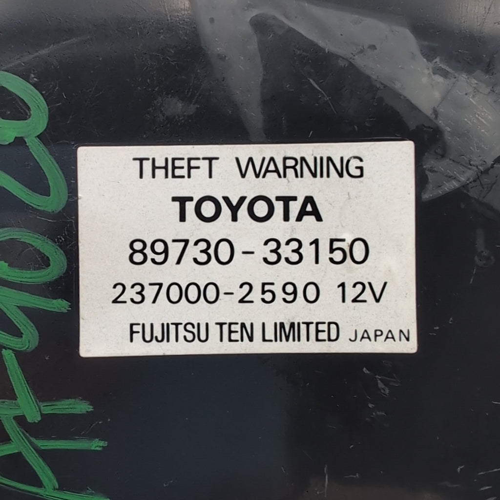 2002- 2006 Lexus ES300 ES330 Theft Warning Locking Control Module 89730-33150
