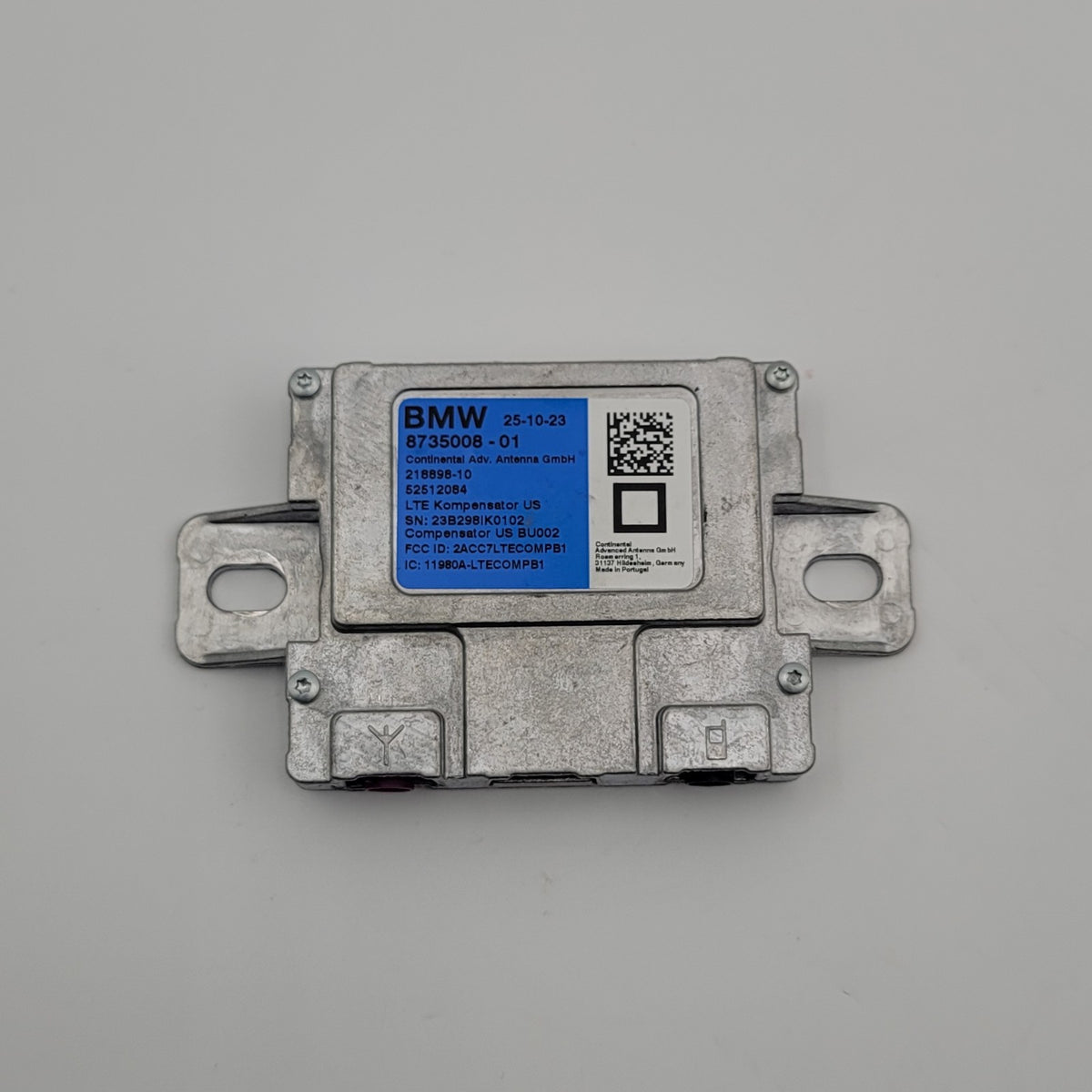 2019 - 2022 BMW 3 5 7 Series G20 G30 G12 X3 X4 X5 LTE Compensator Module 8735008