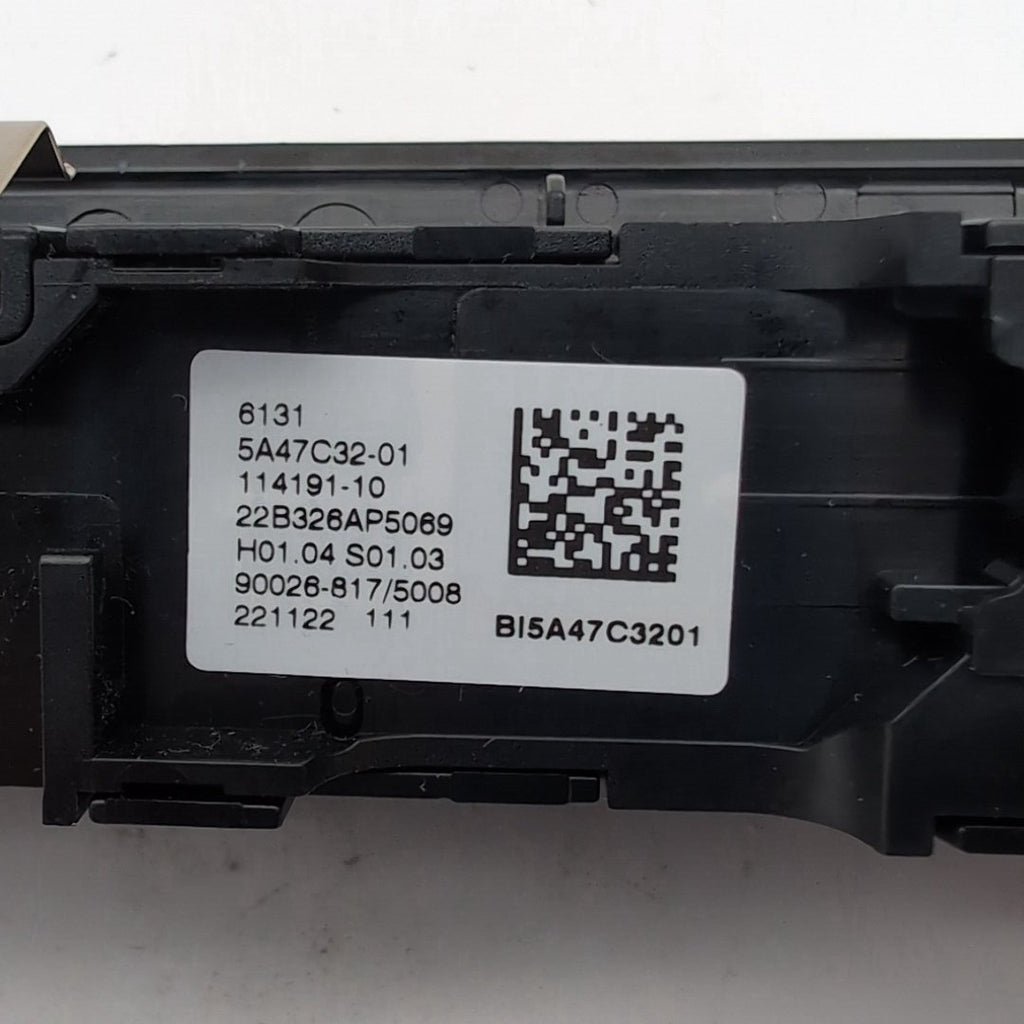 2021 - 2026 BMW X5 X5M X6 X6M Front Dash Radio Control Panel Switch 5A47C32