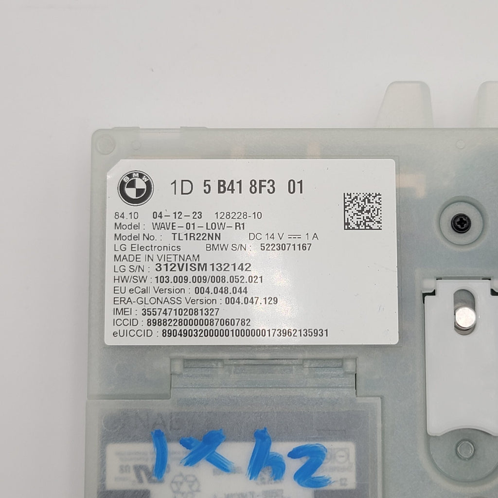 2022 2023 2024 BMW X1 i4 G26 TELEMATICS COMMUNICATION CONTROL MODULE UNIT OEM