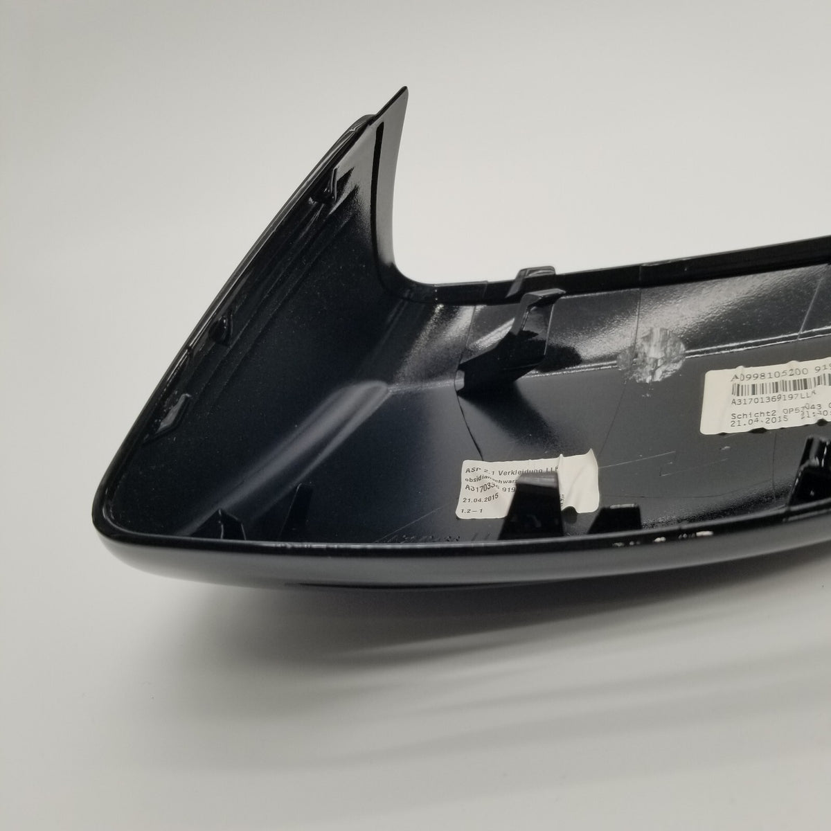 For Mercedes-Benz S550 RIGHT Passenger Side Mirror Cover Black