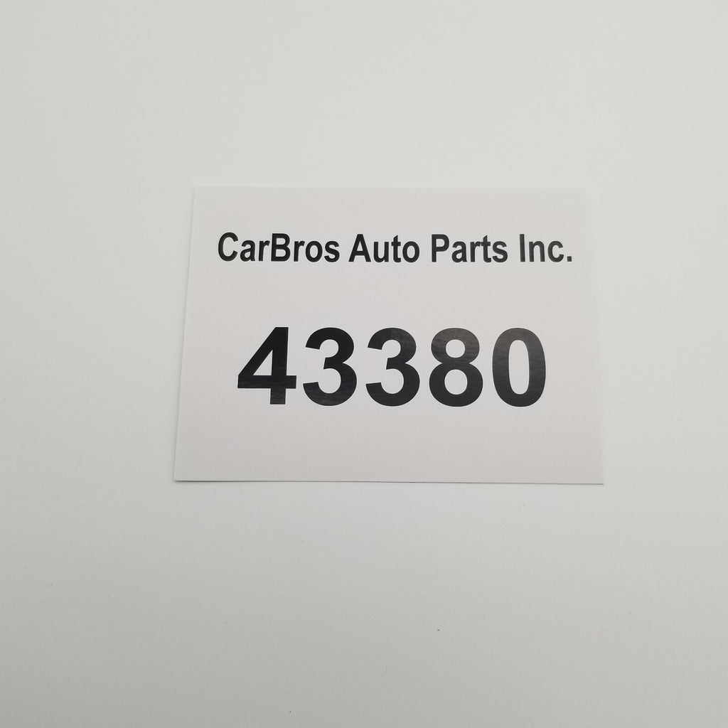 2012 2013 TOYOTA PRIUS DRIVER ASSIST CONTROL MODULE ALERT SOUND 8657247070
