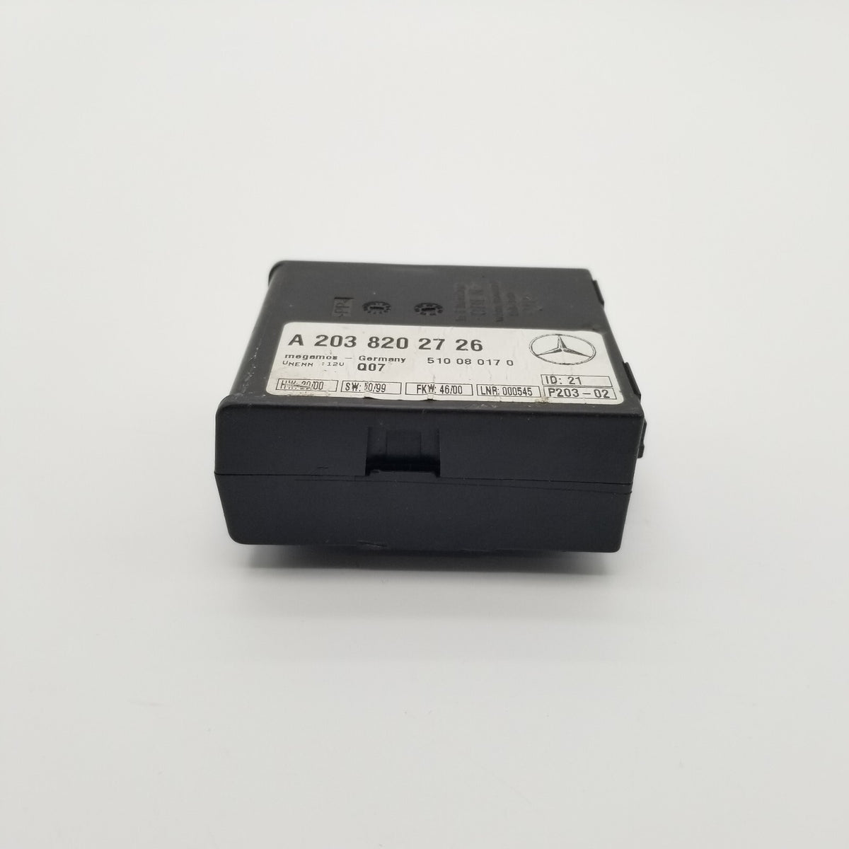 98-03 Mercedes W208 CLK430 CLK320 CLK55 AMG Alarm Control Module 2038202726 OEM