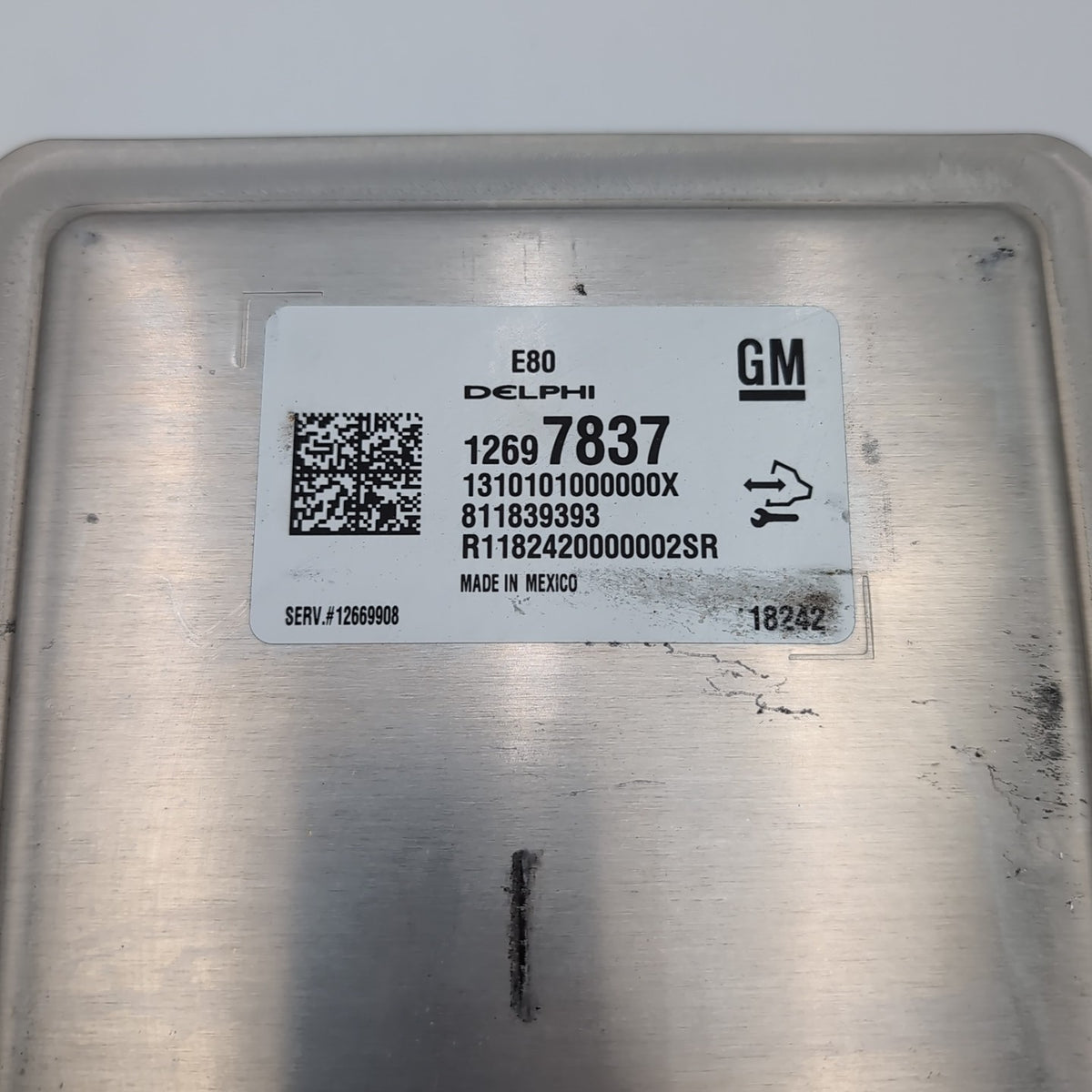 2018 2019 Chevrolet Equinox Engine Computer Control Module ECU ECM 12697837 OEM