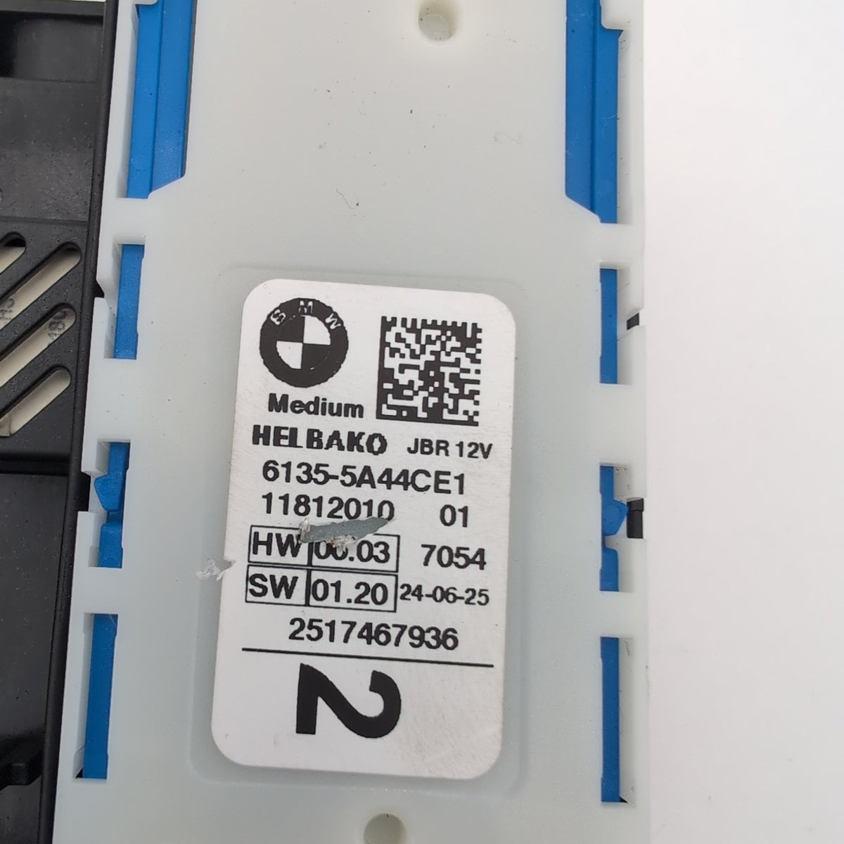 2021 - 2026 BMW M440i G20 G26 G80 G82 G83 G87 Rear Power Distribution Fuse Box