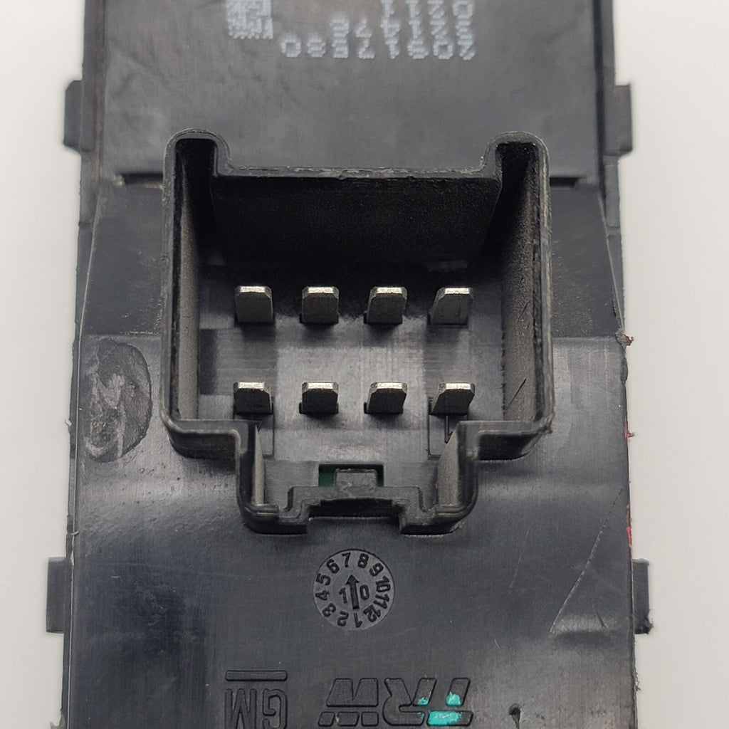 2013 2014 2015 2016 CHEVROLET MALIBU LEFT FRONT WINDOW SWITCH OEM 20917580