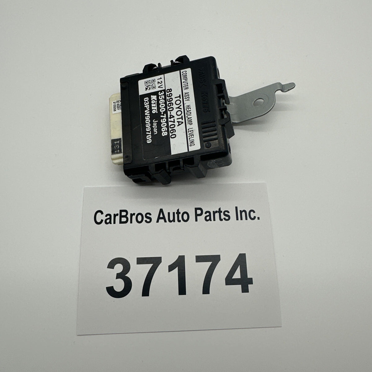 2010 2011 TOYOTA PRIUS HEADLAMP LEVELING CONTROL DASH MODULE OEM 89960-47060