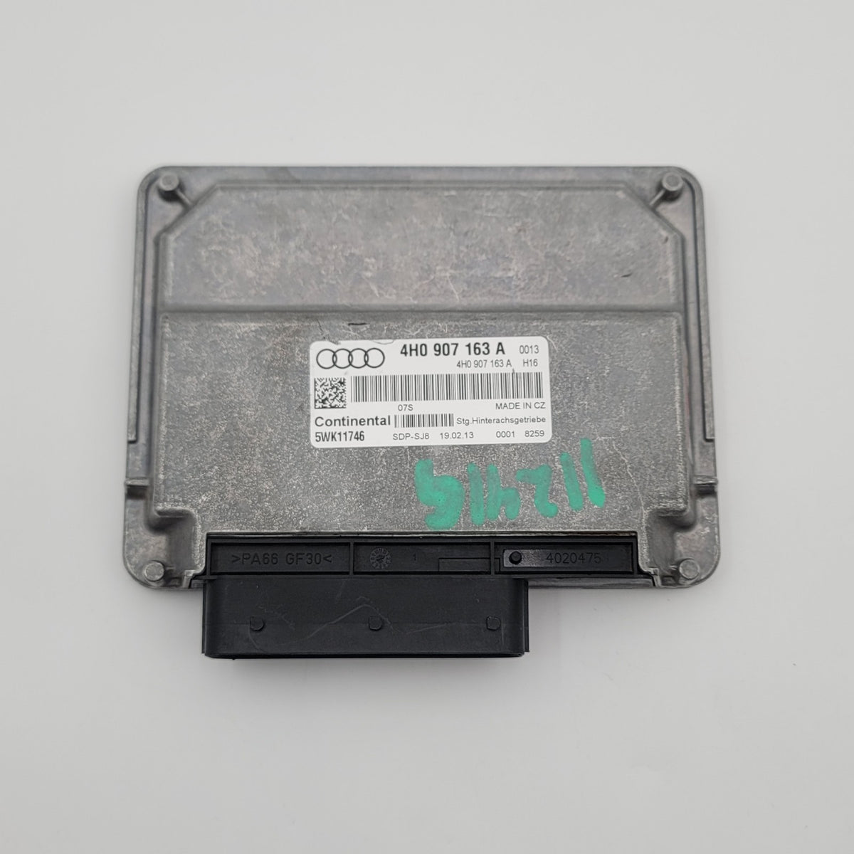2011 - 2016 AUDI A6 A8 S6 S7 S8 REAR DIFFERENTIAL CONTROL MODULE 4H0907163A