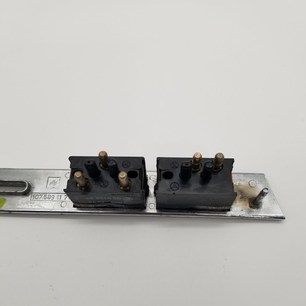 Mercedes W107 Coupe Burlwood Center Dash Trim W/Switches 380SL 10768991171