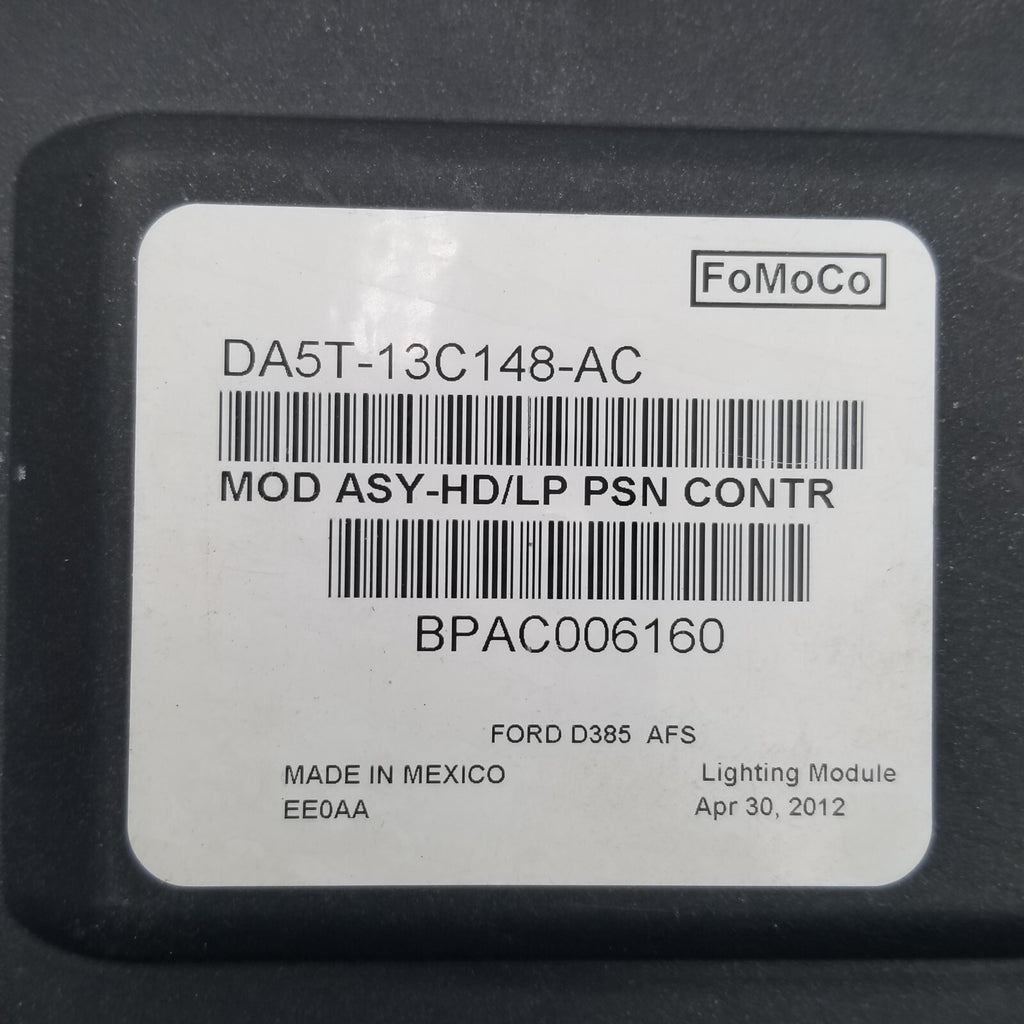 2013 2014 2015 2016 Ford Taurus HCM Headlamp Control Module OEM DA5T13C148AC