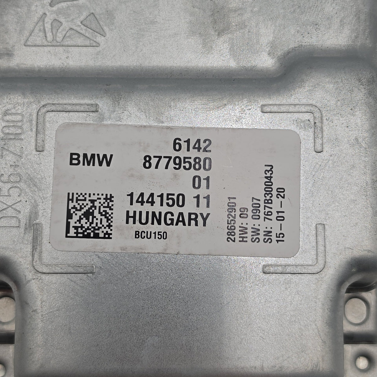 2019 - 2022 BMW 740i 750i G11 G12 BCU150 Battery Control Charing Module 8779580