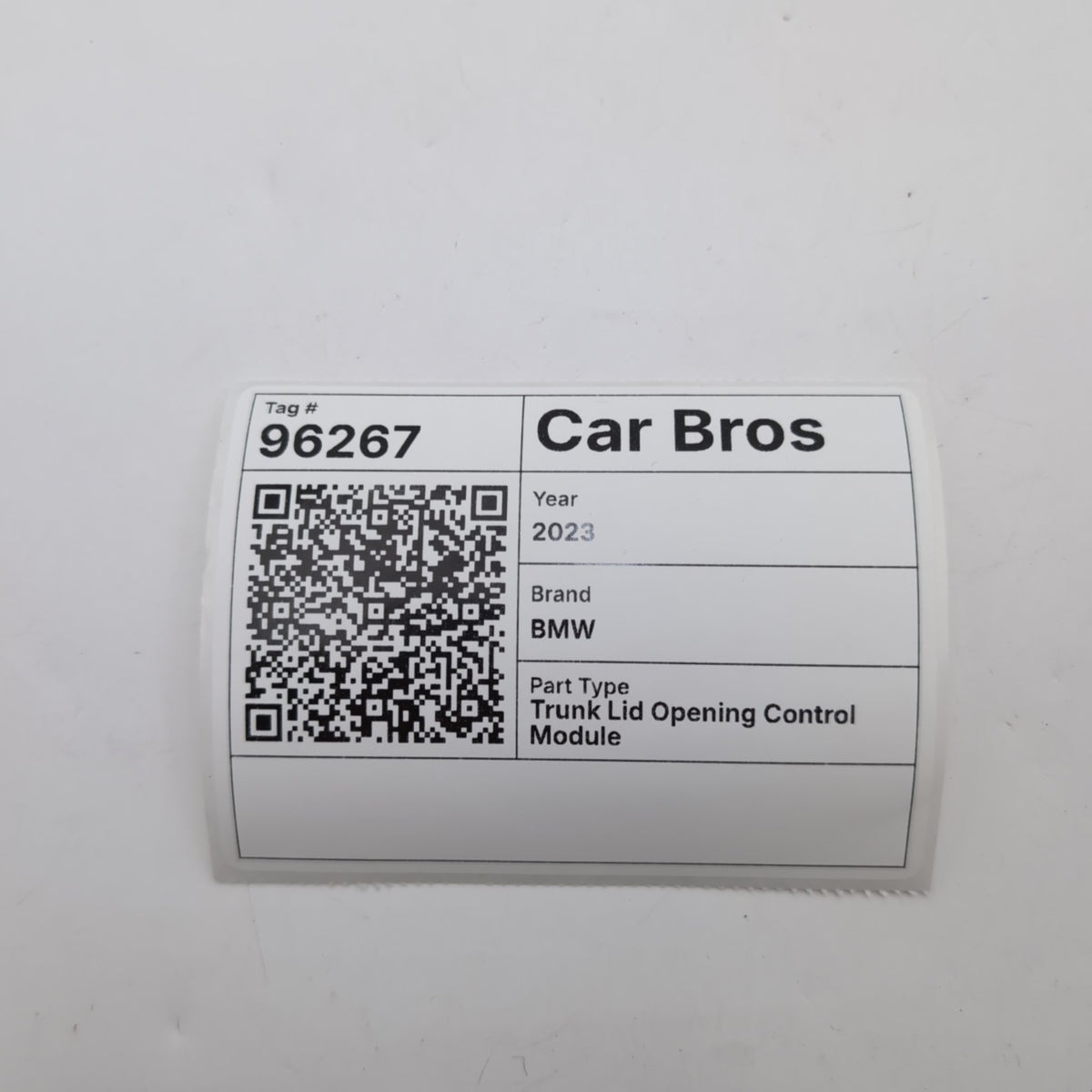 2021 - 2026 BMW G20 G26 G30 M3 X3 X6 X6M Rear Liftgate Trunk Lid Control Module