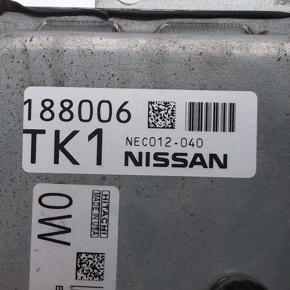 2013 2014 2015 Nissan Altima 2.5 Engine Computer Control Module BEM400-300 A1