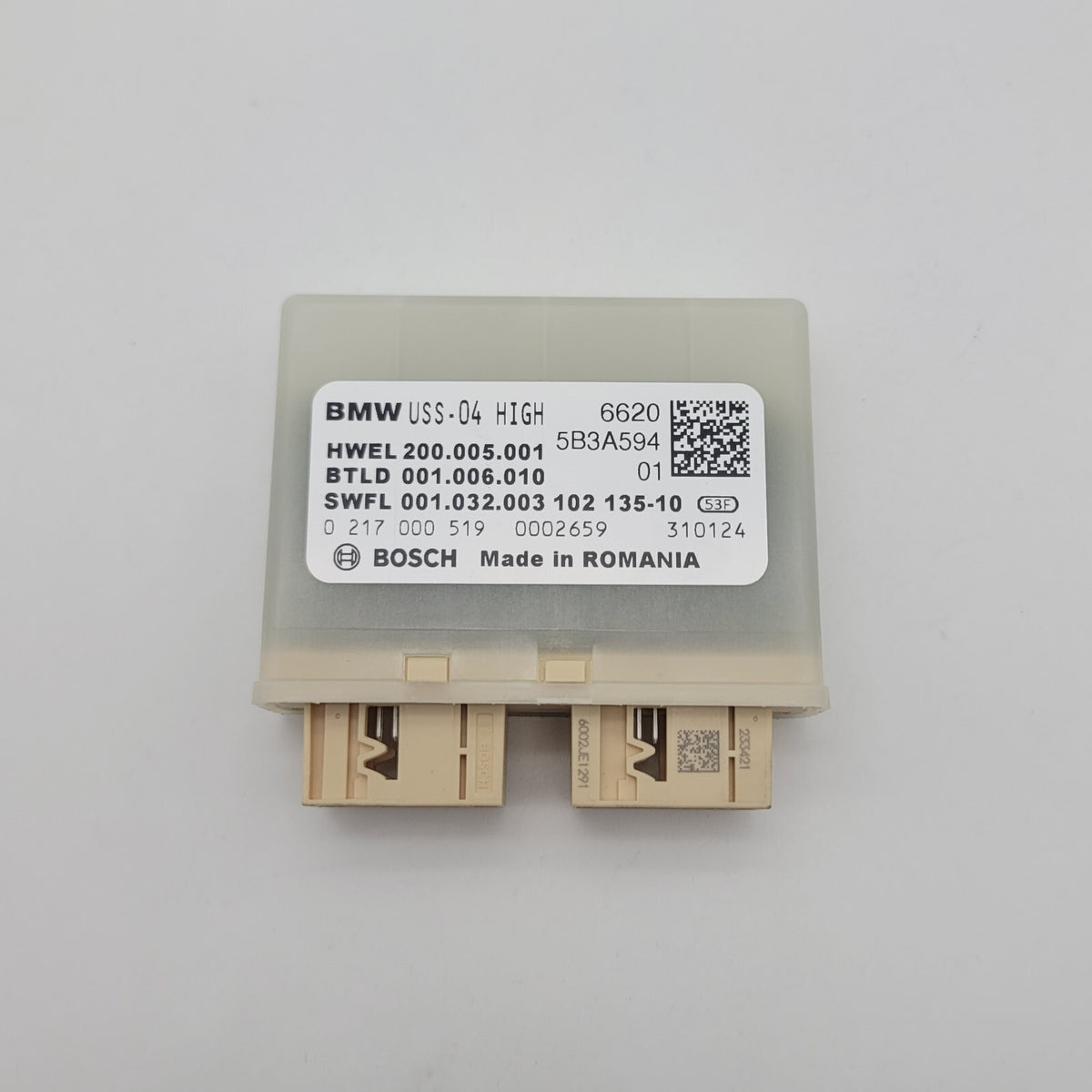 2022 - 2025 BMW 3 4 5 G20 G26 G30 USS Ultra Sonic Parking Sensor Module 5B3A594