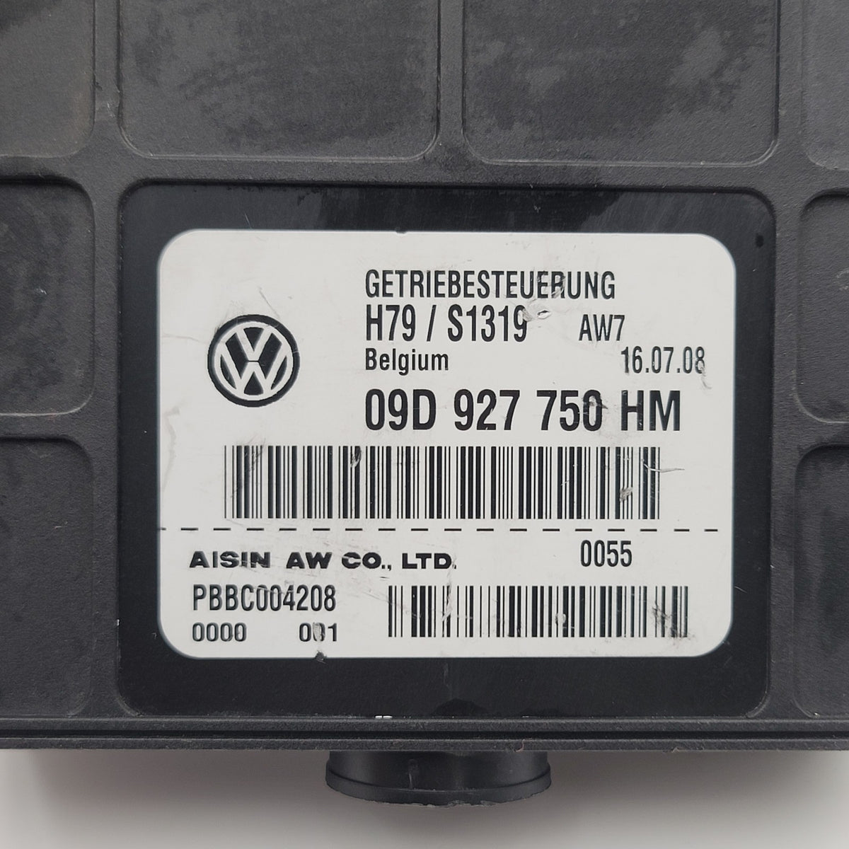 2009 PORSCHE CAYENNE (957) 4.8L ENGINE AUTOMATIC TRANSMISSION CONTROL MODULE