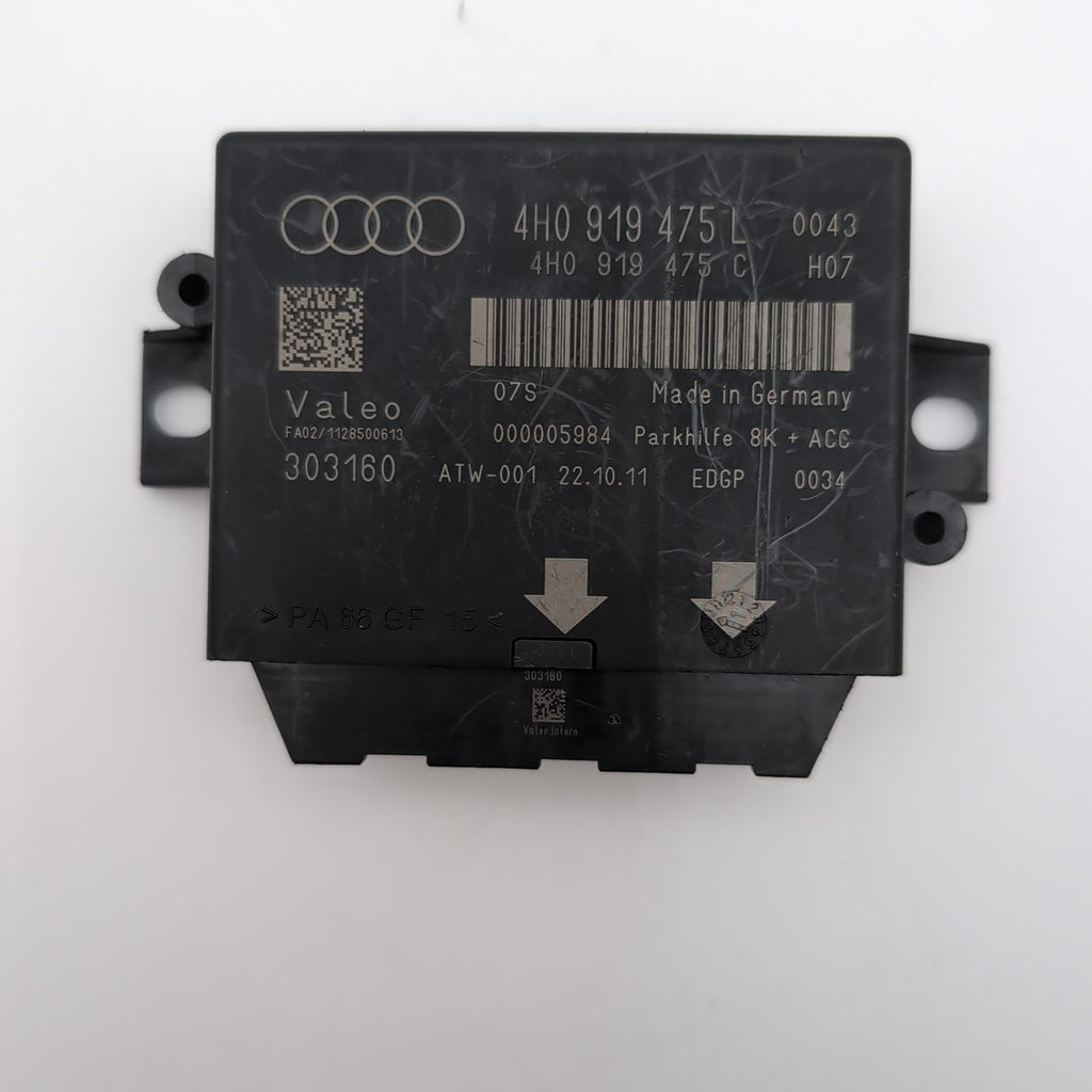 2012- 2017 AUDI A6 A7 A8 PARKING ASSIST CONTROL MODULE OEM 4H0919475L