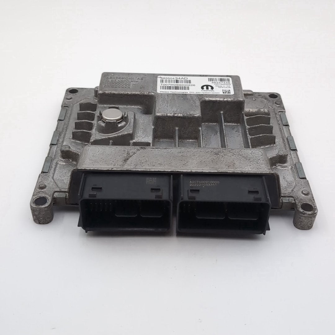 2019 - 2022 Jeep Renegade 1.3L Engine Computer Control Module ECU 68350434AD