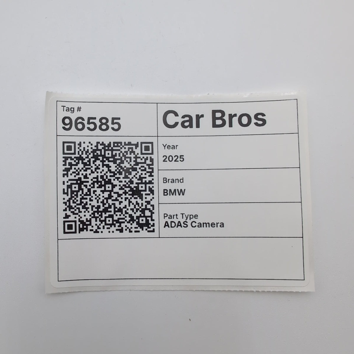 2021 - 2025 BMW G20 G22 G26 G42 G30 M3 M4 M5 X3 X4 X5 Front Lane Assist Camera