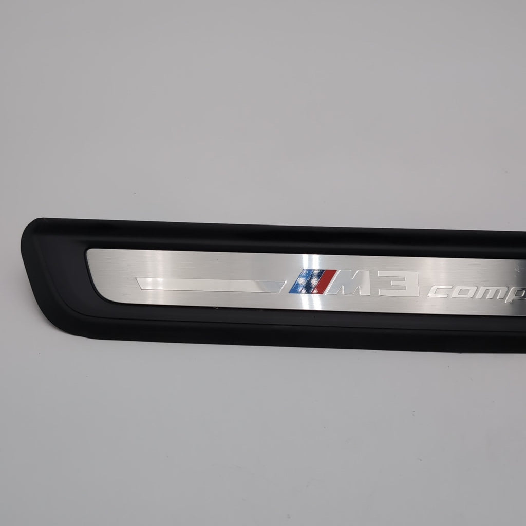 2021 2022 M3 Competition Front Door Sill Scuff Plate OEM 9451626