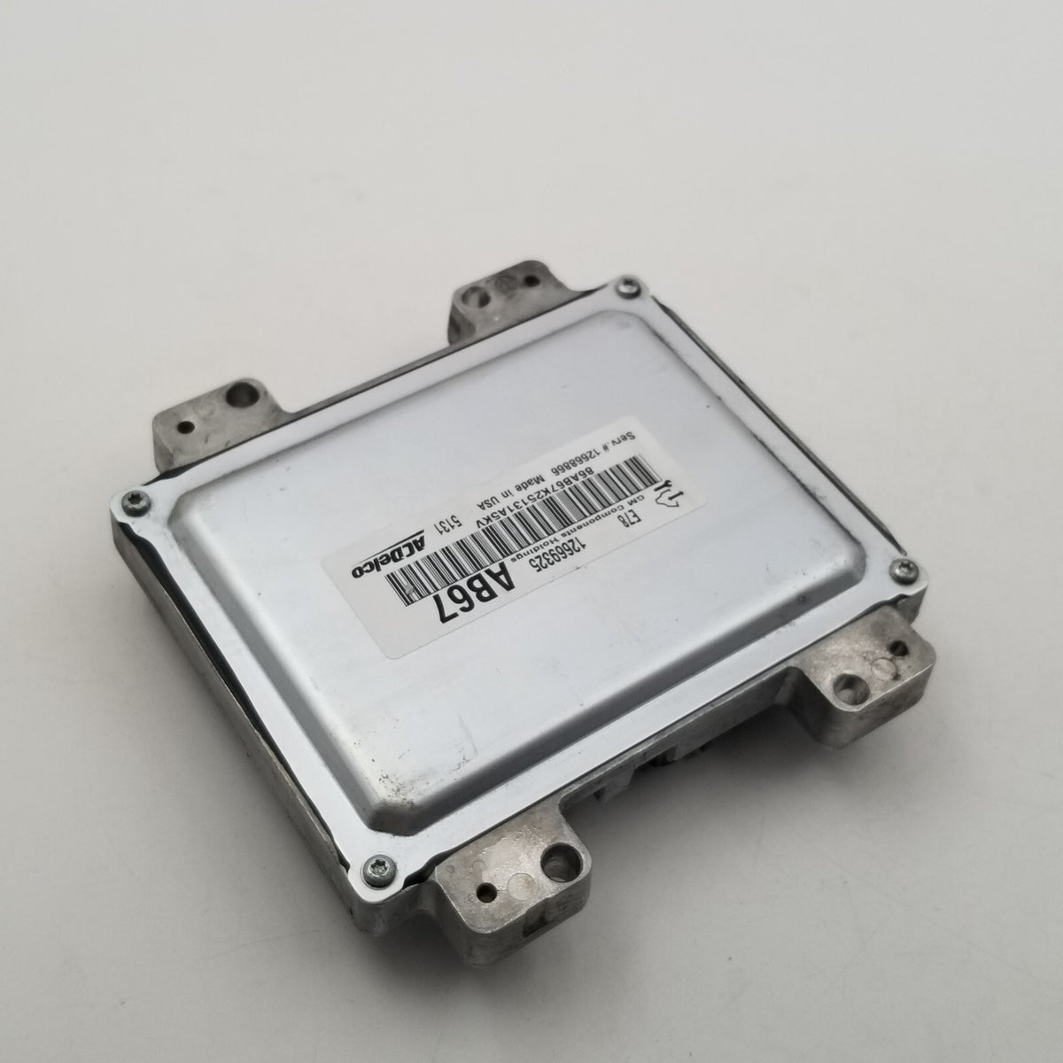 2012 2013 2014 2015 2016 CHEVROLET CRUZE Engine Computer Module ECU 12669325
