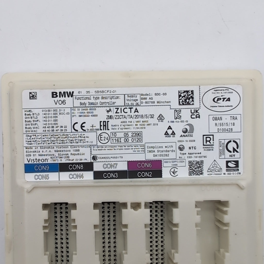 2024- 2026 BMW 330i 430i M440i G22 G26 G20 BDC Body Domain Controller 5B5BCF2