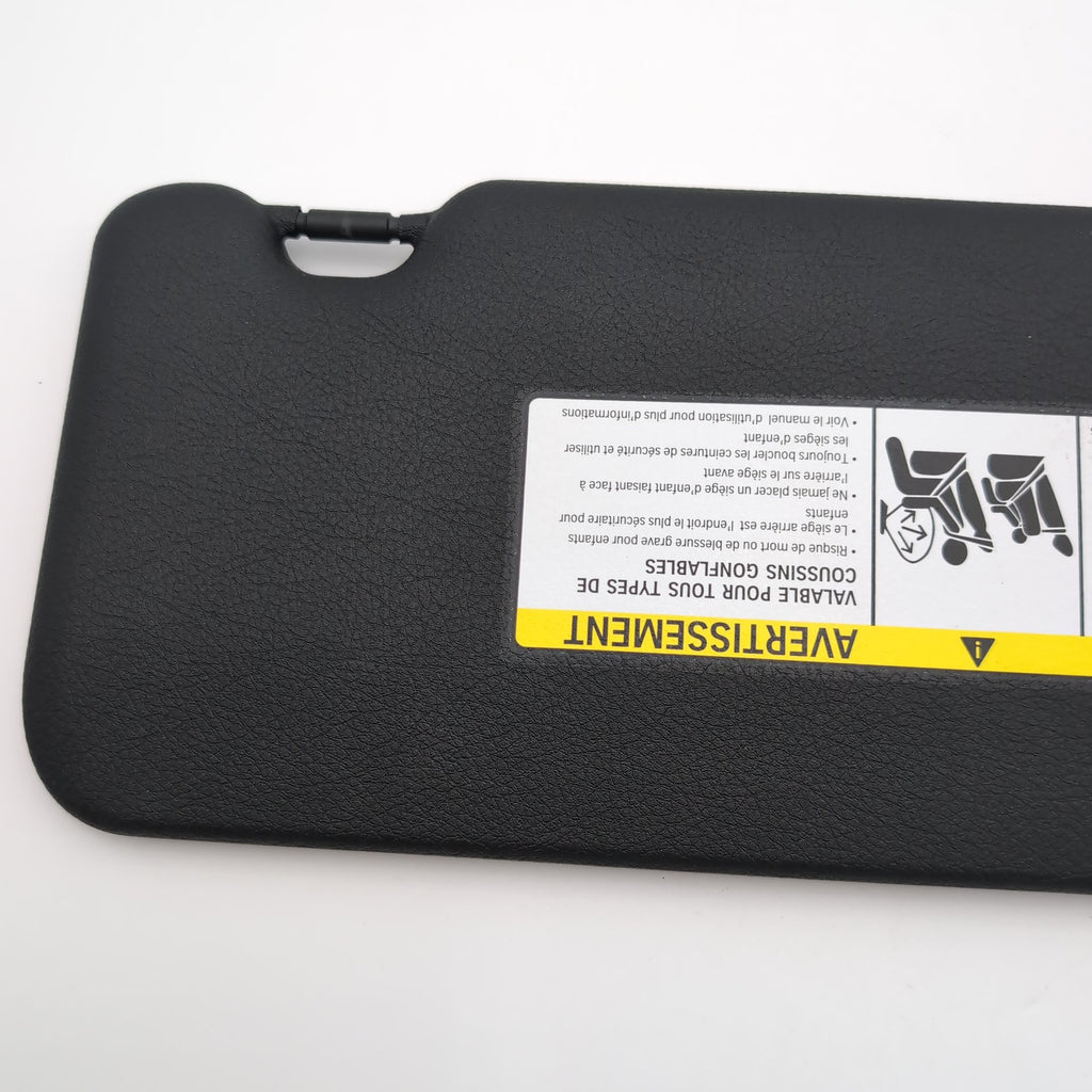 2021 - 2026 BMW 228i F44 F74 Left Right Sun Visor Set Pair Black 8096782 8096781