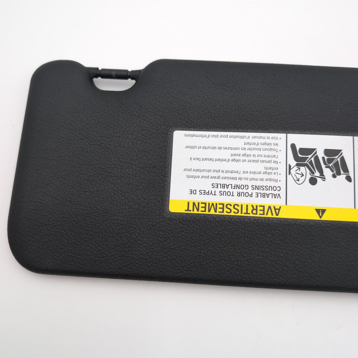 2021 - 2026 BMW 228i F44 F74 Left Right Sun Visor Set Pair Black 8096782 8096781