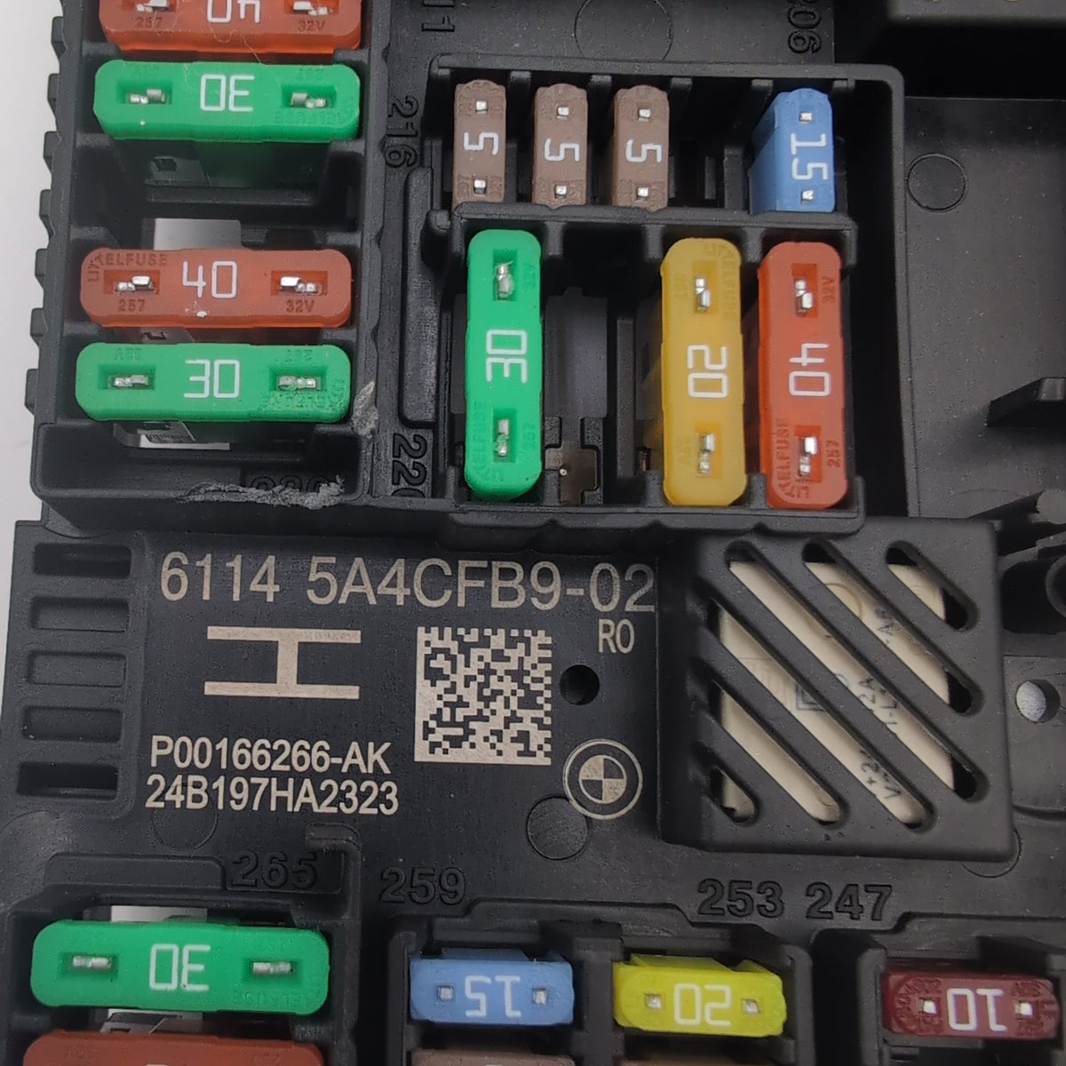 2021 - 2026 BMW M340i G20 G26 G80 G82 G83 G87 Rear Power Distribution Fuse Box