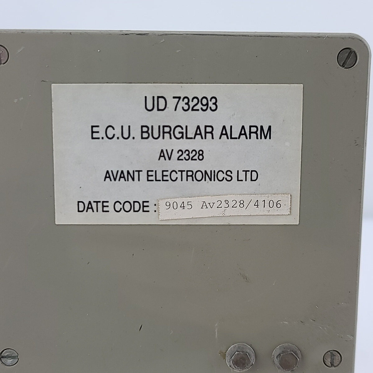 1980-2003 Bentley Arnage Rolls-Royce Silver Spirit Spur Alarm CDL Module UD73293