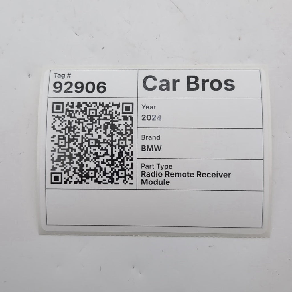 2023 - 2025 BMW G60 G70 X1 X2 X5 X6 X7 XM Radio Remote Receiver Module
