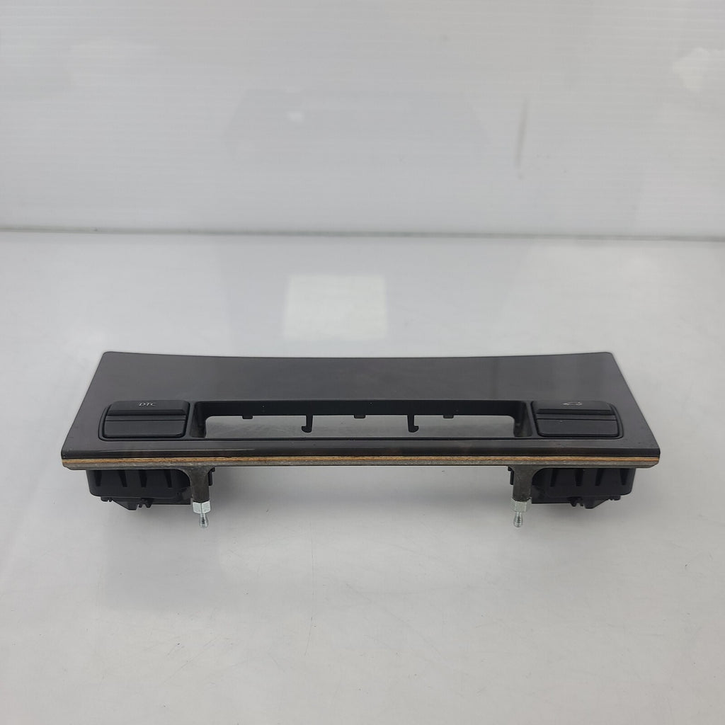 08-10 Bmw E60 5 Series Lci Front Center Dash Wood Trim Cover Panel Trim Oem