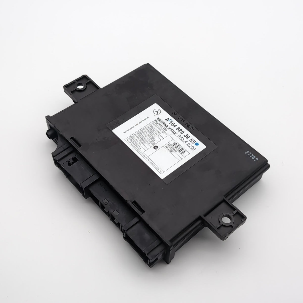 2006- 2012 Mercedes W164 GL450 GL550 Keyless Go Control Module A1648203985 OEM
