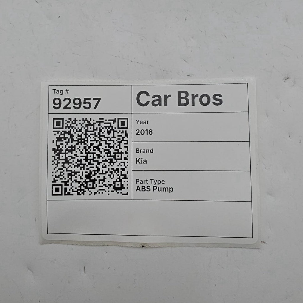 2014 2015 2016 Kia Forte 2.0L ABS Anti Lock Brake Pump 58900-A7200