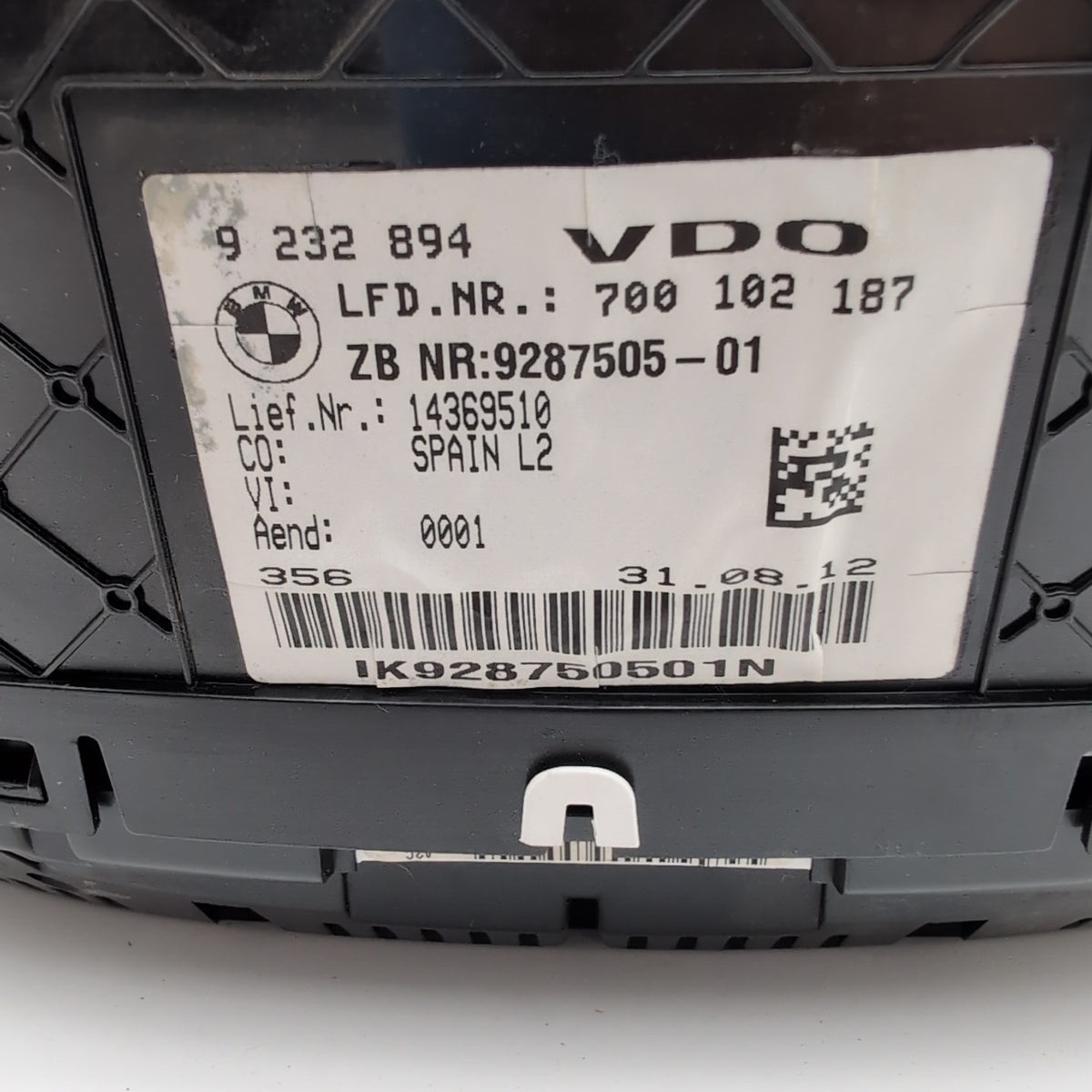 2012 2013 BMW 328i Speedometer Instrument Cluster Gauge 9287505