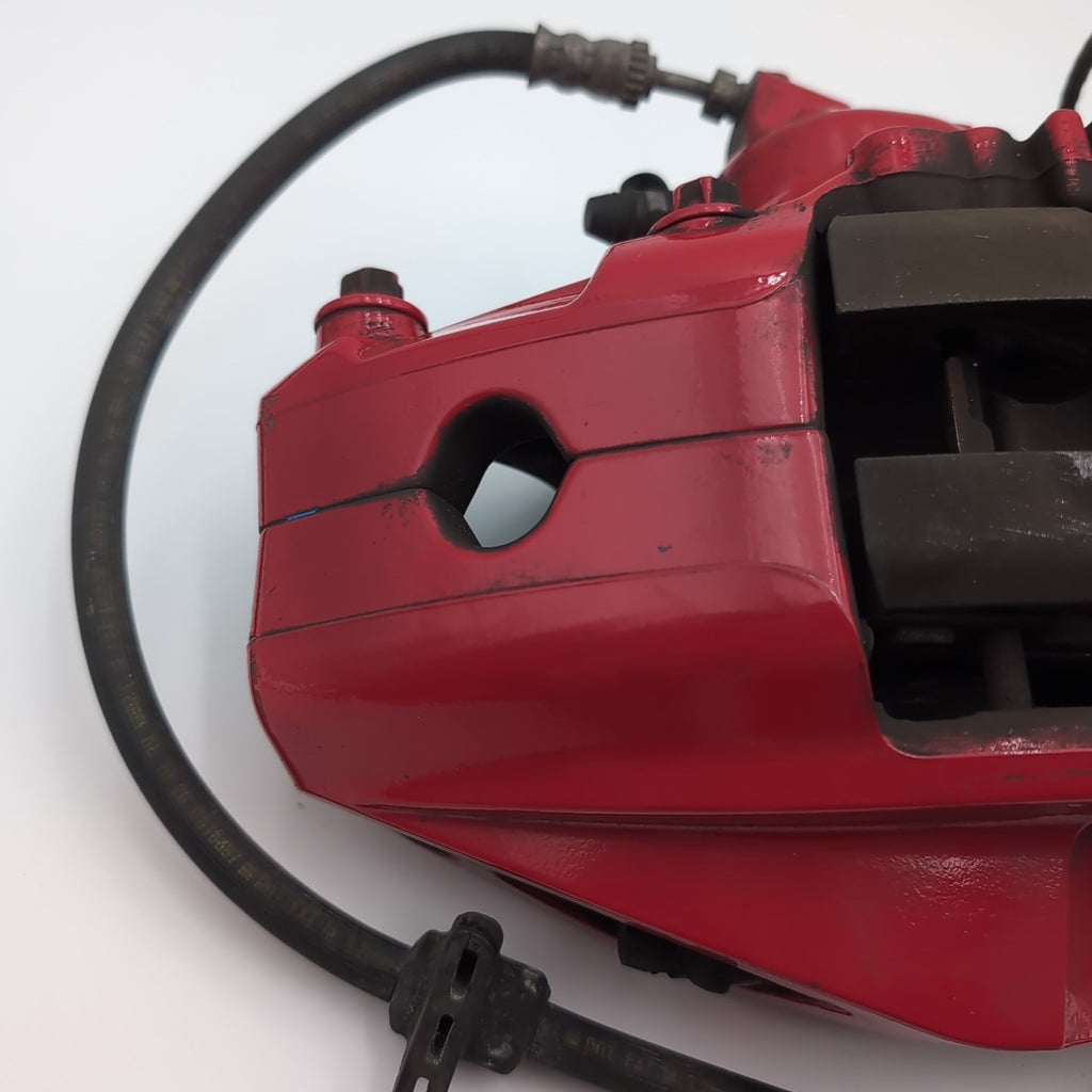 2021 2022 2023 2024 BMW X3 M Sport Front Left Brake Caliper Red OEM 6897335