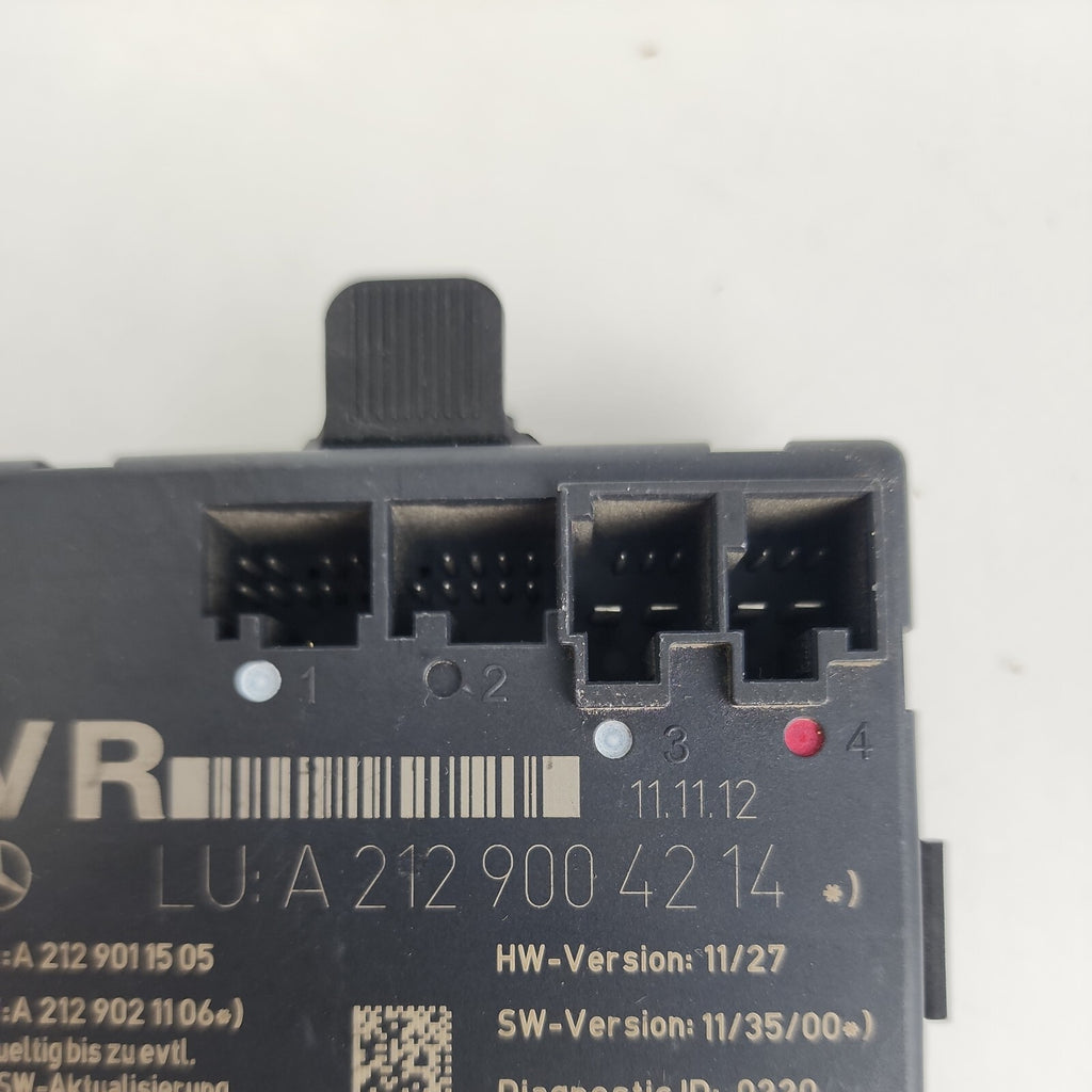 08-18 Mercedes W204 C250 E400 C300 Front Right Side Door Control Module