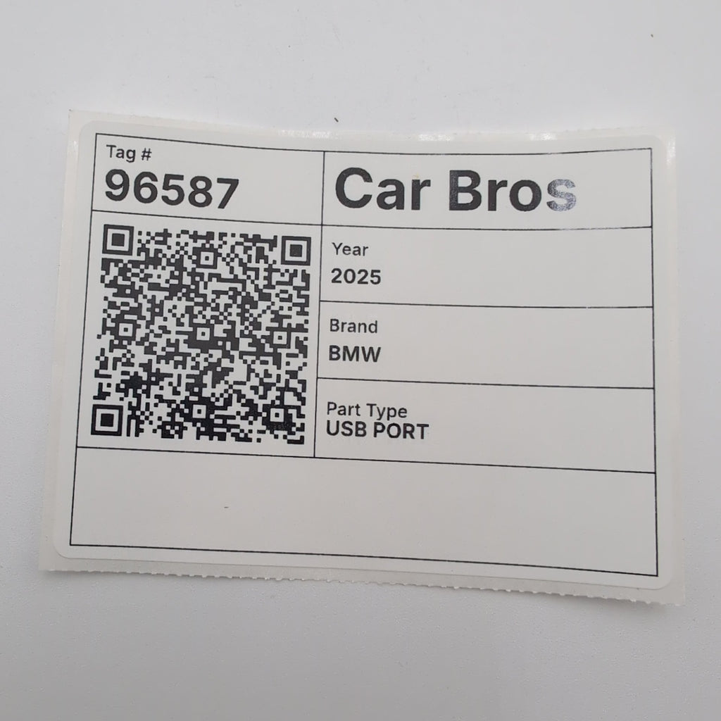 2019 - 2026 BMW G20 G21 G22 G26 G15 G30 G42 X3 Single USB Socket Port 5B51C70