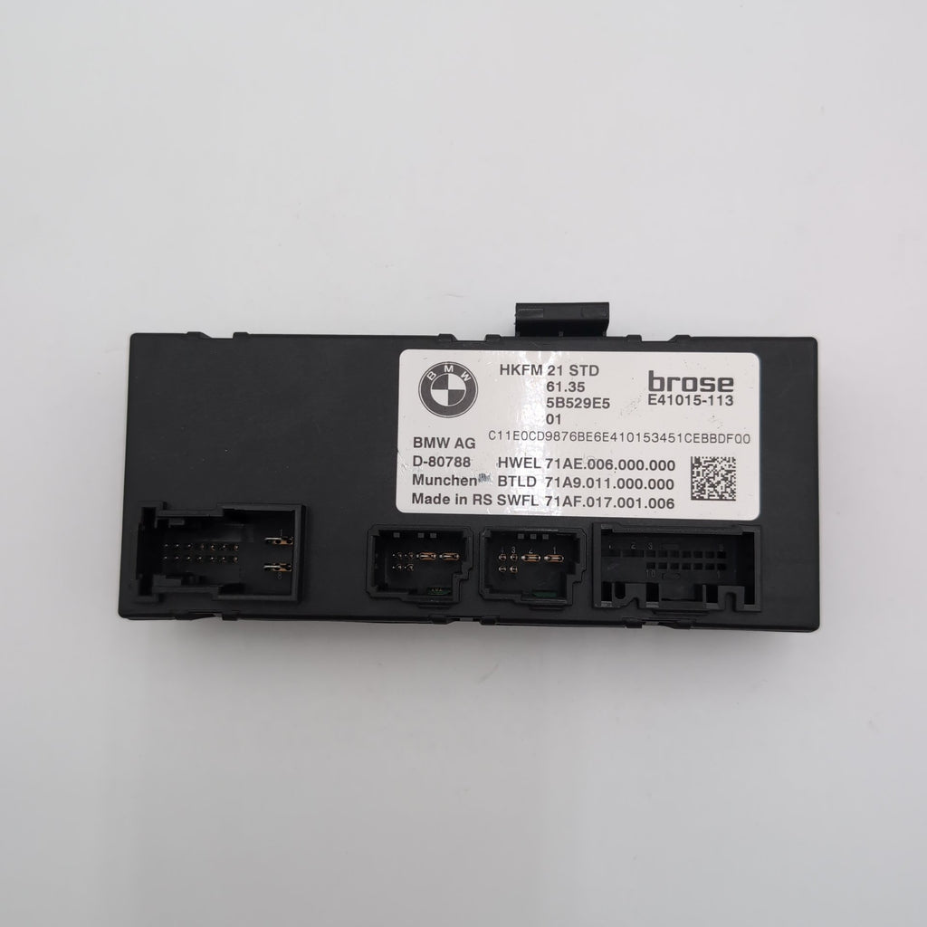 2024 - 2026 BMW G60 XM X6 X3 X1 X2 Trunk Lid Deck Lid Control Module 5B529E5