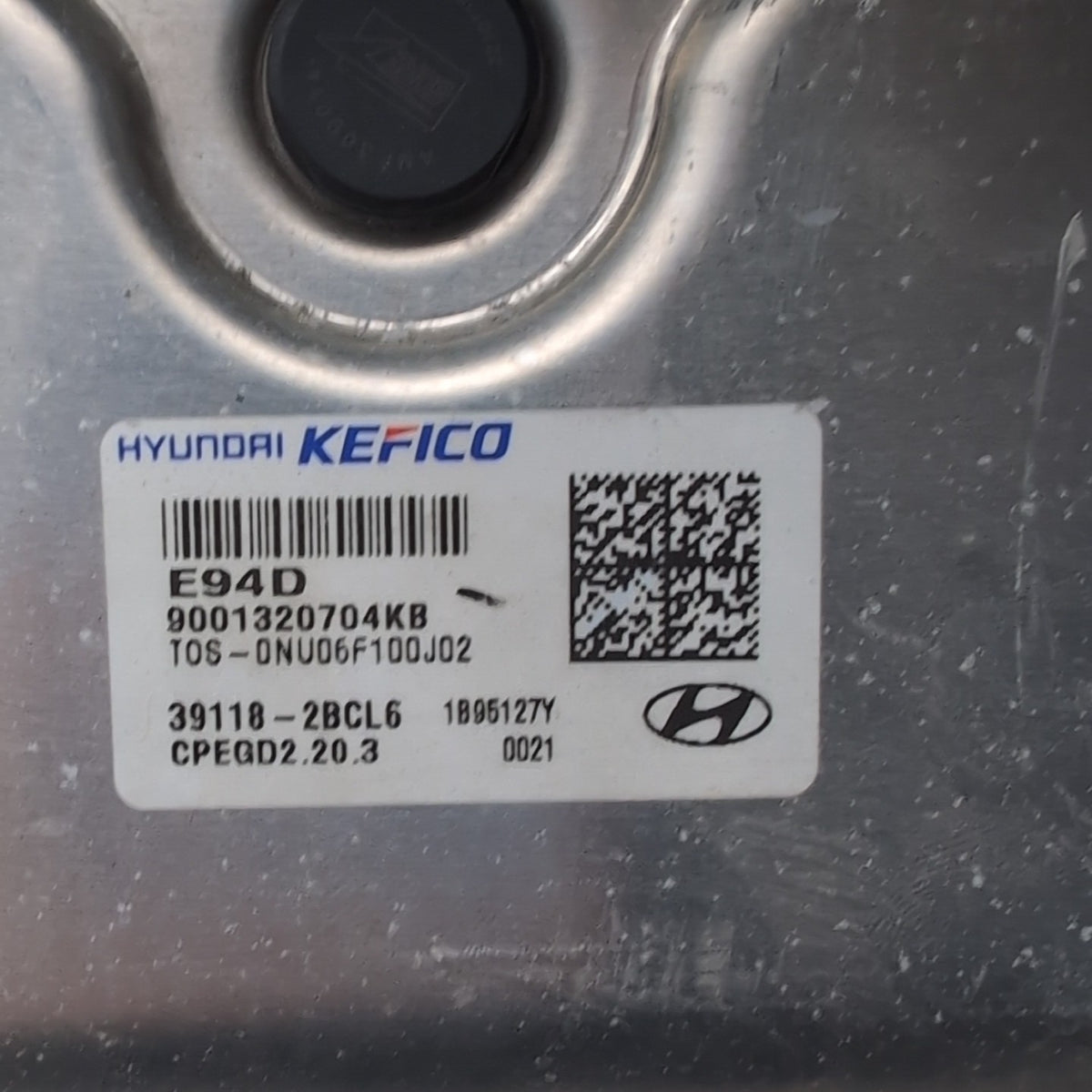 2020 Hyundai KONA 39118-2BCL6 Engine ECM Control Module AT 1.6L Turbo