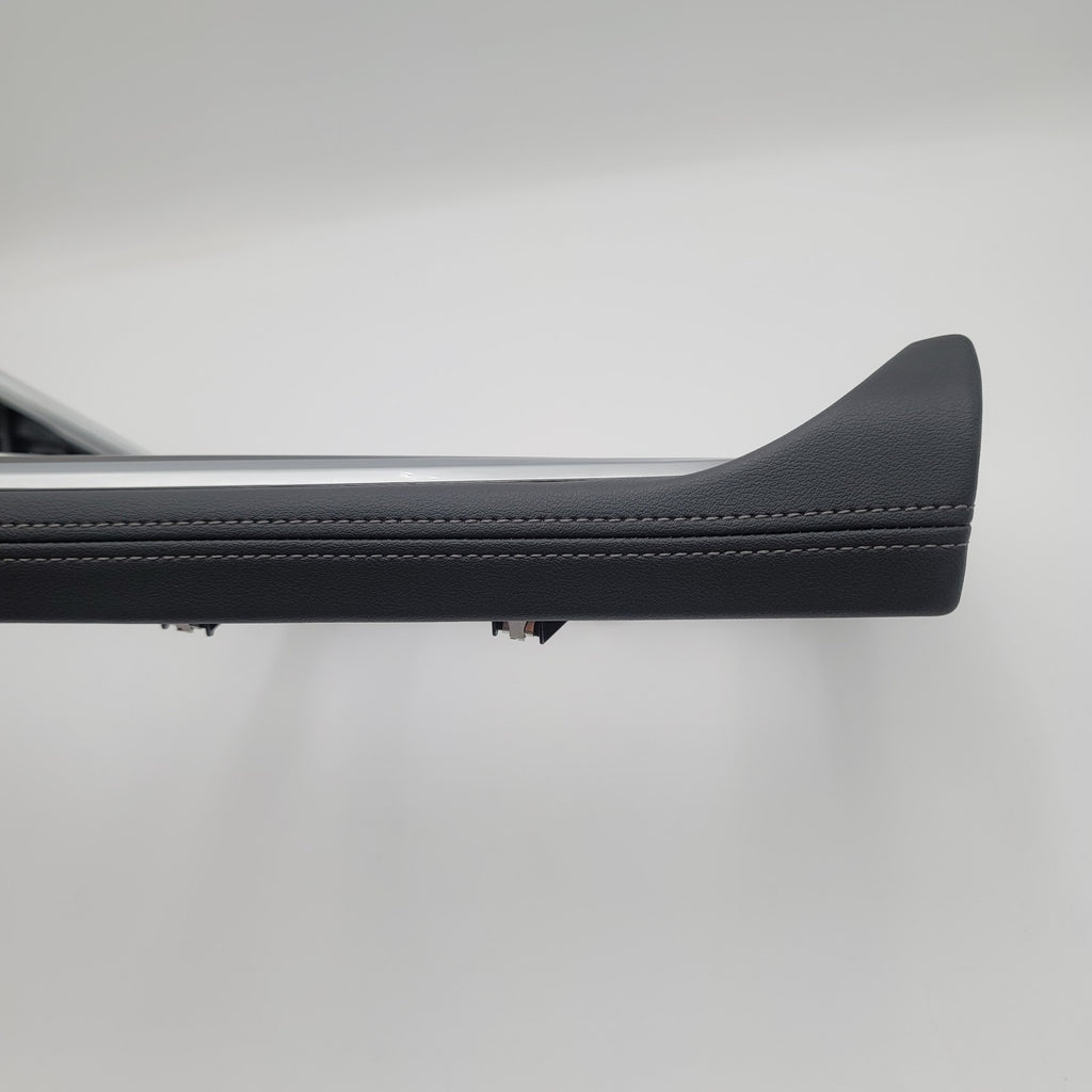 2022 2023 2024 BMW X5 G05 Center Console Bezel Trim Finish Panel Black Leather