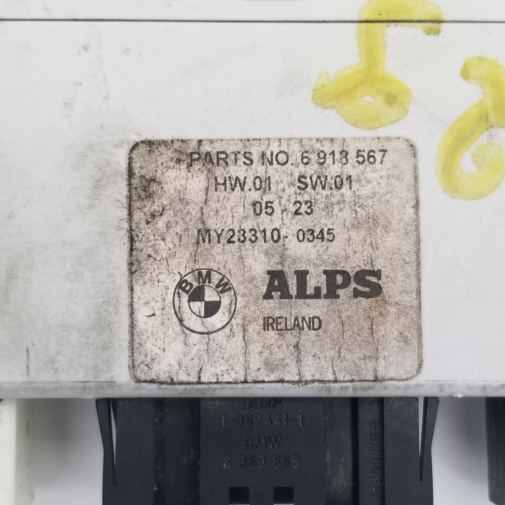 2002- 2008 Bmw 745I 750I 760I Rear Heated Seat Control Module OEM 6918567