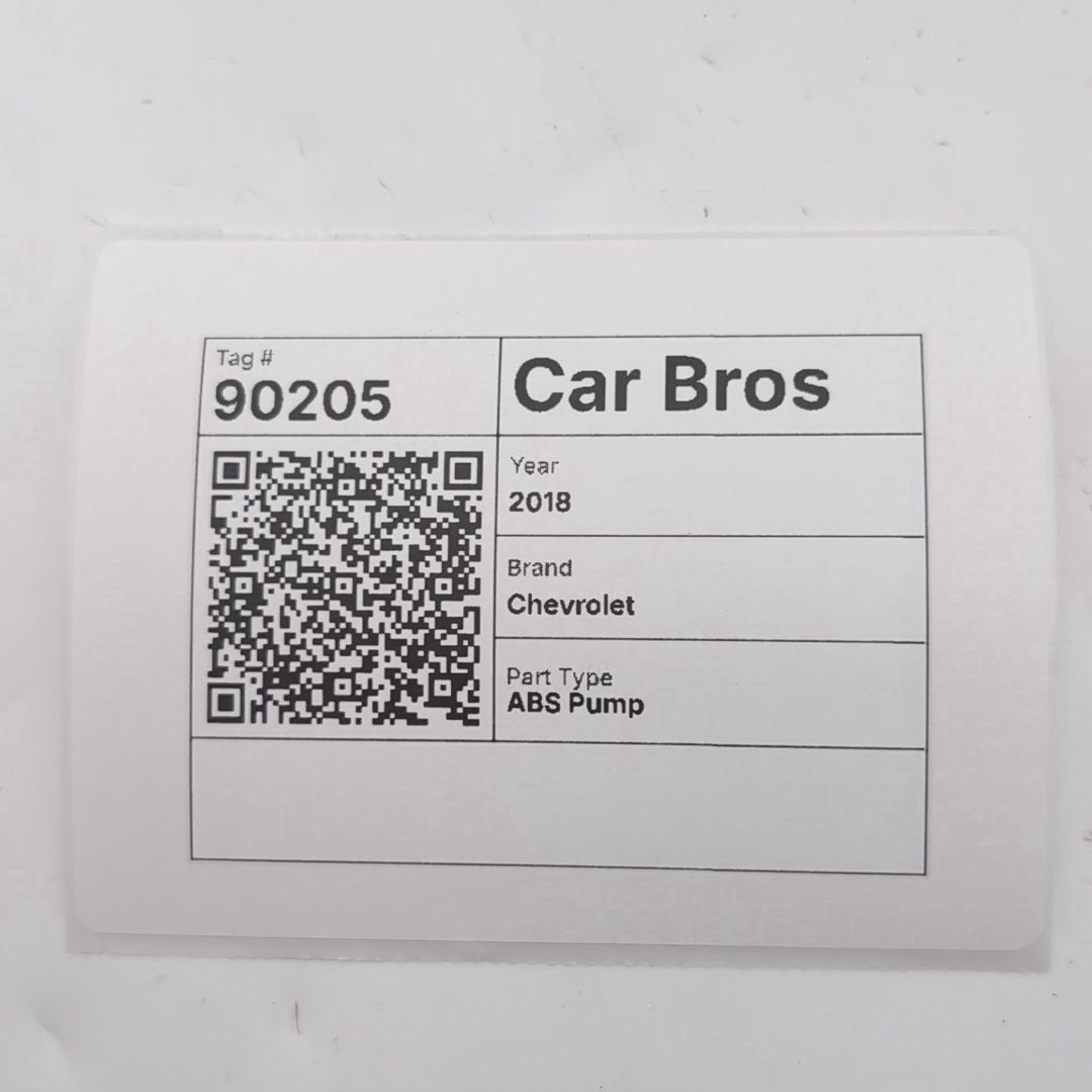 2018 Chevrolet Camaro ABS Anti Lock Brake Pump OEM 84244636